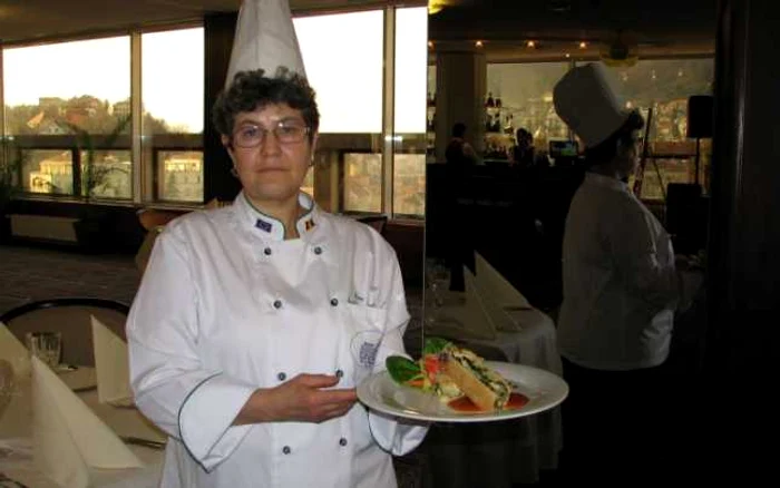 Braşov head chef Ana Hermenean