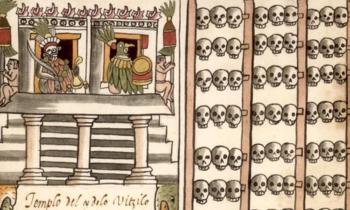 Turnul de cranii umane, descoperirea care rescrie istoria macabră a aztecilor / VIDEO   jpeg