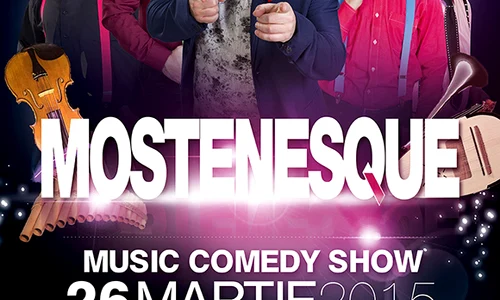 Dragos Mostenescu a lansat in martie un nou concept de spectacol, "Mostenesque" jpeg