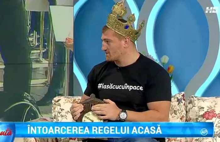 
    Moroşanu şi-a scris mesajul pe un tricoufoto: captură Pro Tv  