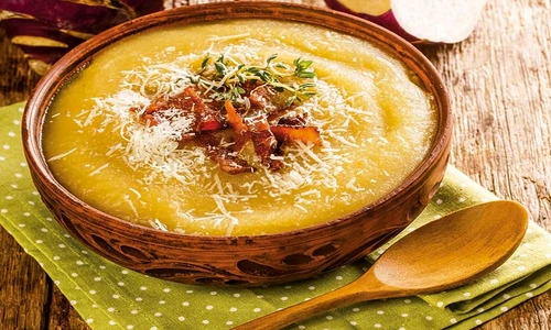 piure de gulii cu bacon si parmezan jpg
