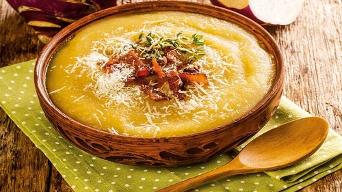 piure de gulii cu bacon si parmezan jpg