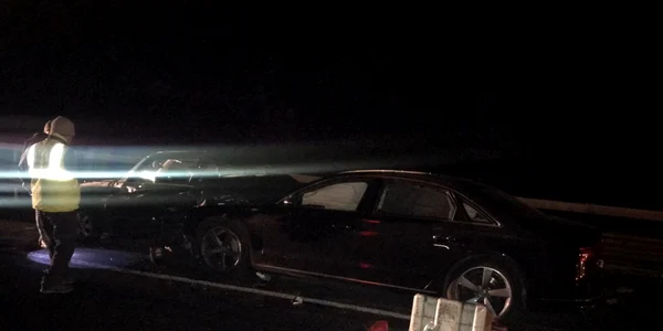 Accident mortal pe Valea Oltului - DN 7 - în Lazaret - Sibiu  Foto Poliţia Sibiu