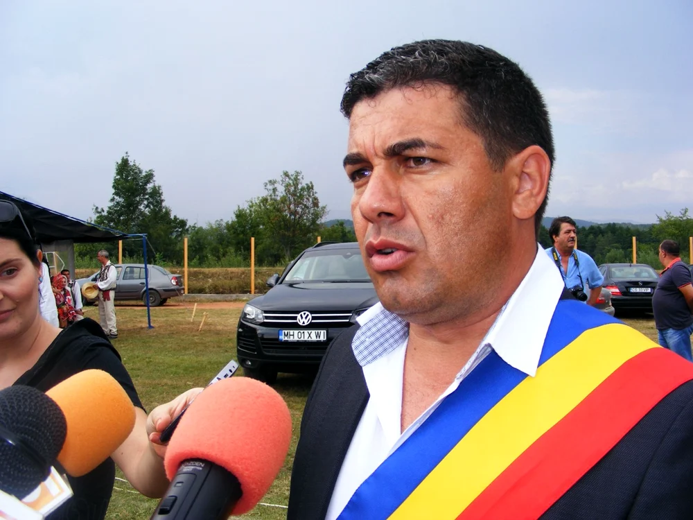 Primarul din Baia de Aramă FOTO Corina Macavei