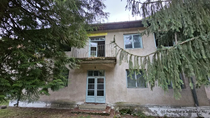 Fosta școală de meserii de la Sibișel. Foto: Daniel Guță