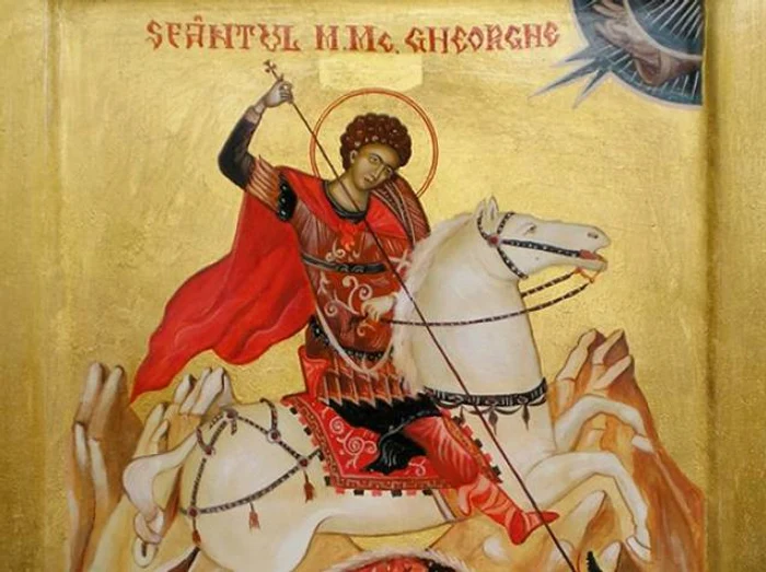 
    Sfântul Mare Mucenic Gheorghe este sărbătorit în 23 aprilie  