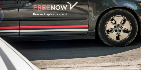 Taxi aplicatie Freenow ridesharing FOTO Shutterstock