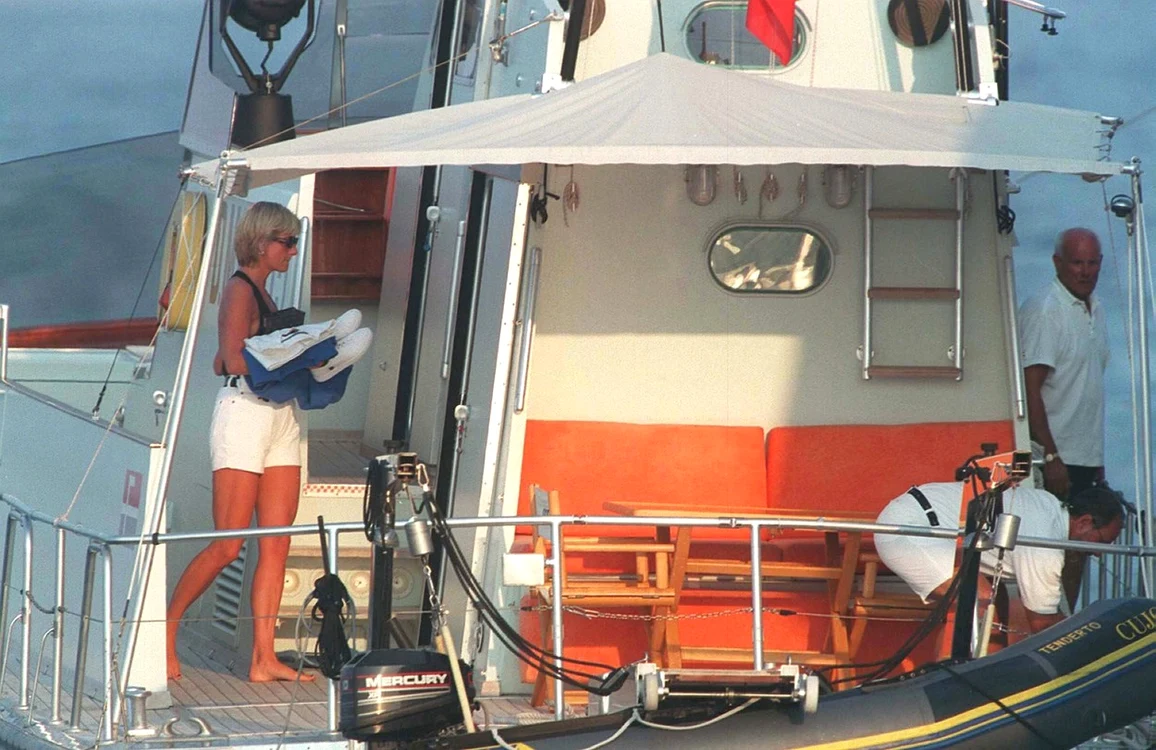 Printesa Diana si Dodi al Fayed pe iaht profimedia 0794050129 jpg