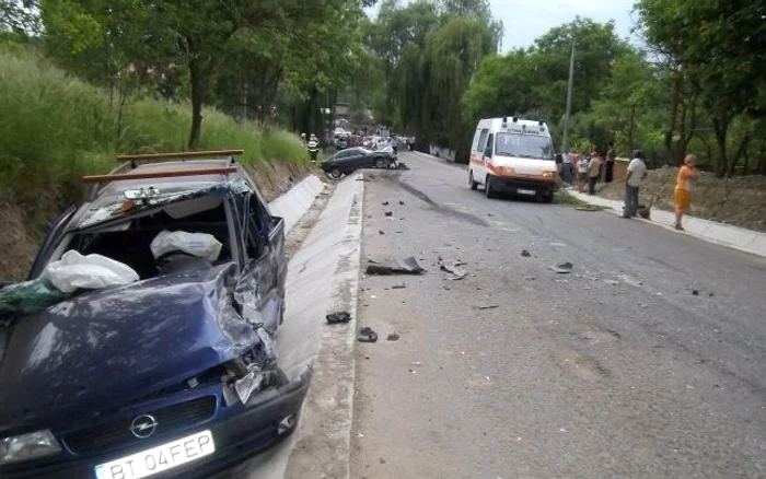 Botoşani: Accident Dersca