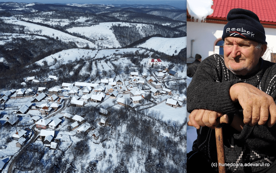 Satul din România construit pe un munte de talc. „Era mare bogăție în adâncurile pământului” VIDEO