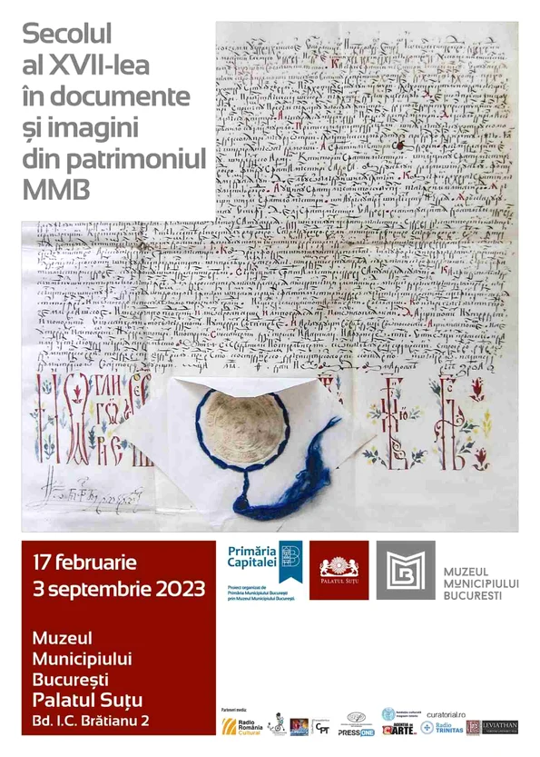 „Secolul al XVII-lea în documente și imagini din patrimoniul MMB”.