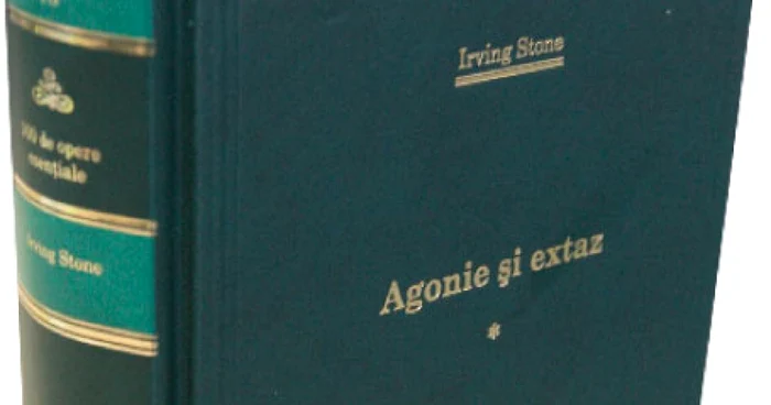 Volumul I „Agonie şi extaz“ de Irving Stone 