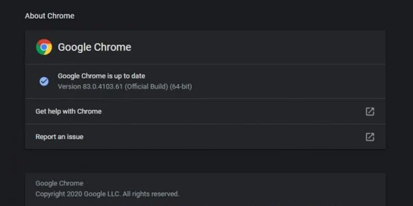 Chrome 83