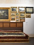 Pictură de Ion Marinescu-Vâlsan, expusă în Salonul Vilei cu clopoței (© Muzeul Nicolae Minovici)
