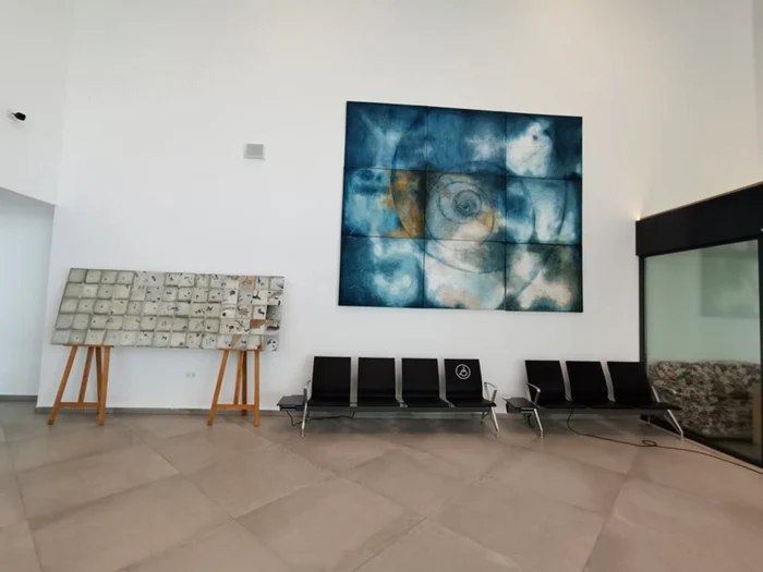 Aeroportul Timişoara s-a transformat într-o galerie de artă