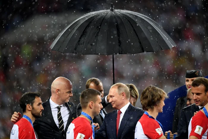 Umbrela Putin Cupa Mondiala/GettyImages