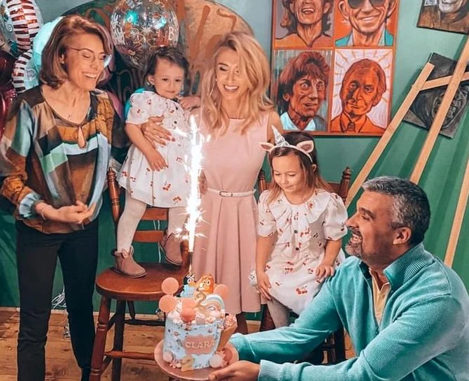 Fetița cea mică a Andreei Bălan, Clara, a împlinit, pe data de 4 martie, 2 aniFoto: arhiva personală