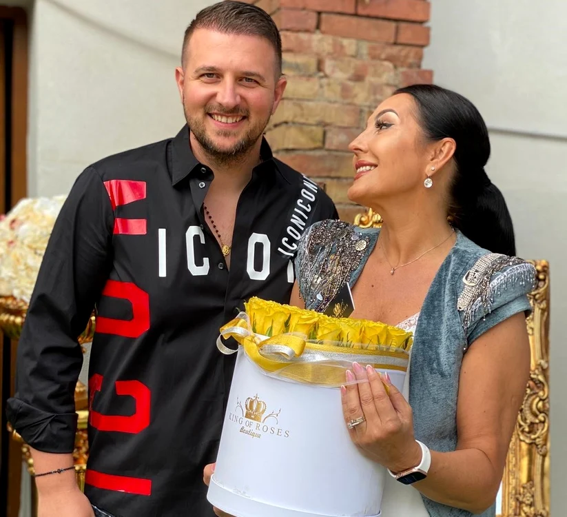 
    Angela Rusu alături de Marius Moldovan, soțul eifoto: arhivă personală  