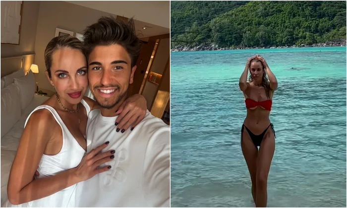 Otniela Sandu și Sebastian Dobrincu în vacanță în Seychelles   Instagram jpg