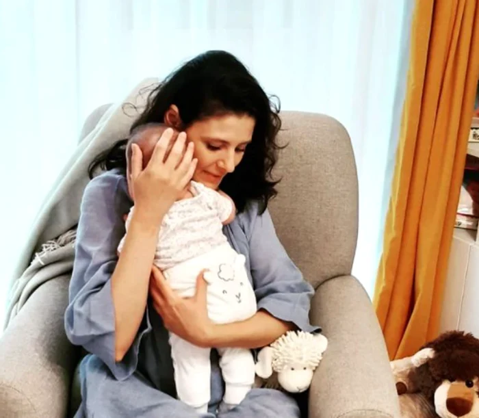 Băiețelul Ramonei Păuleanu a ajuns acasă Foto: Instagram