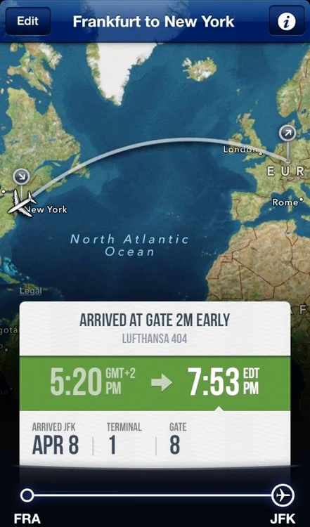 Potrivit informațiilor apărute pe Facebok, Victor Ponta a aterizat la New York miercuri (8 aprilie)