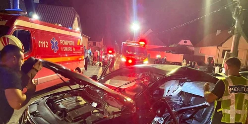 Accident Sibiu FOTO Turnul Sfatului