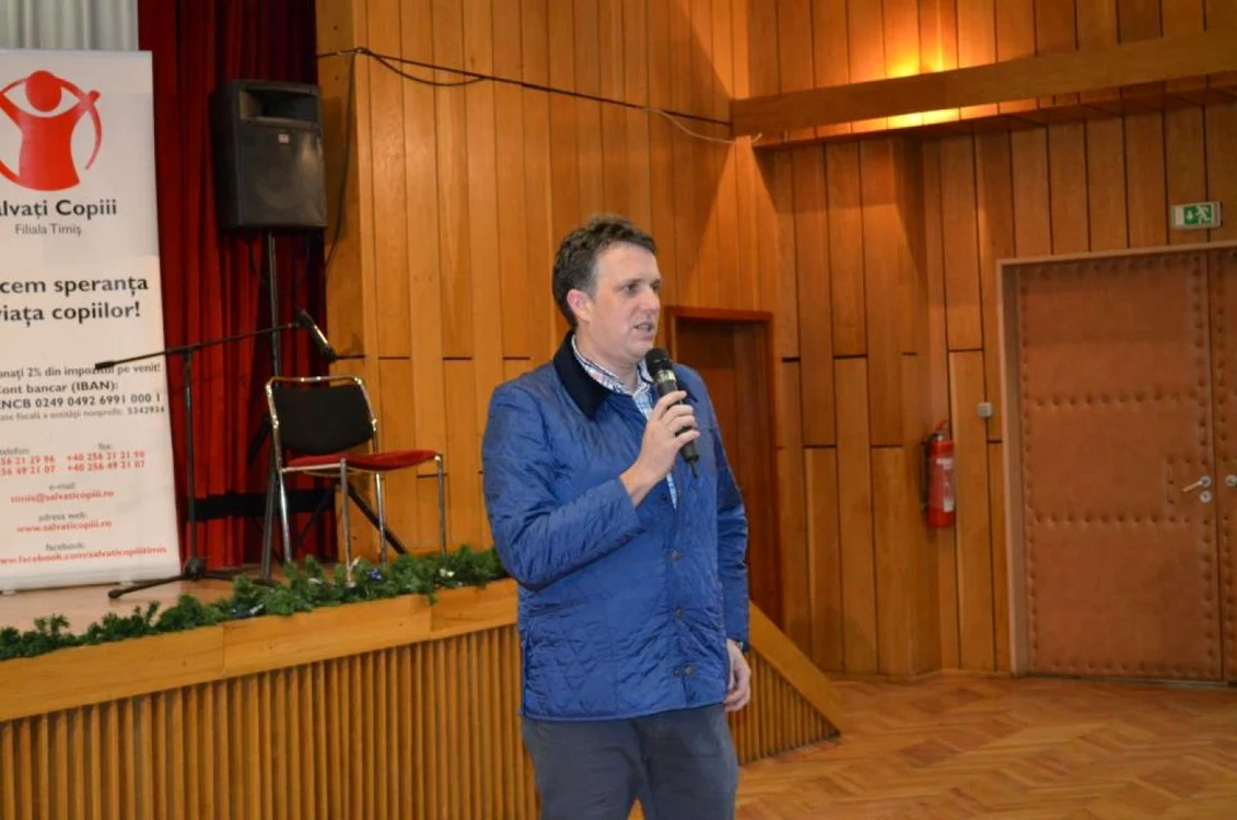 Mihai Gafencu, preşedintele Salvaţi Copiii Timişoara