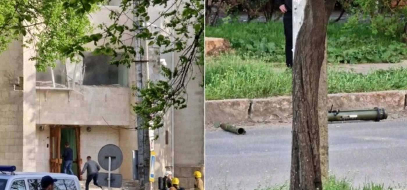 Atac la sediul departamentului de securitate din Tiraspol Transnistria FOTO deschide.md