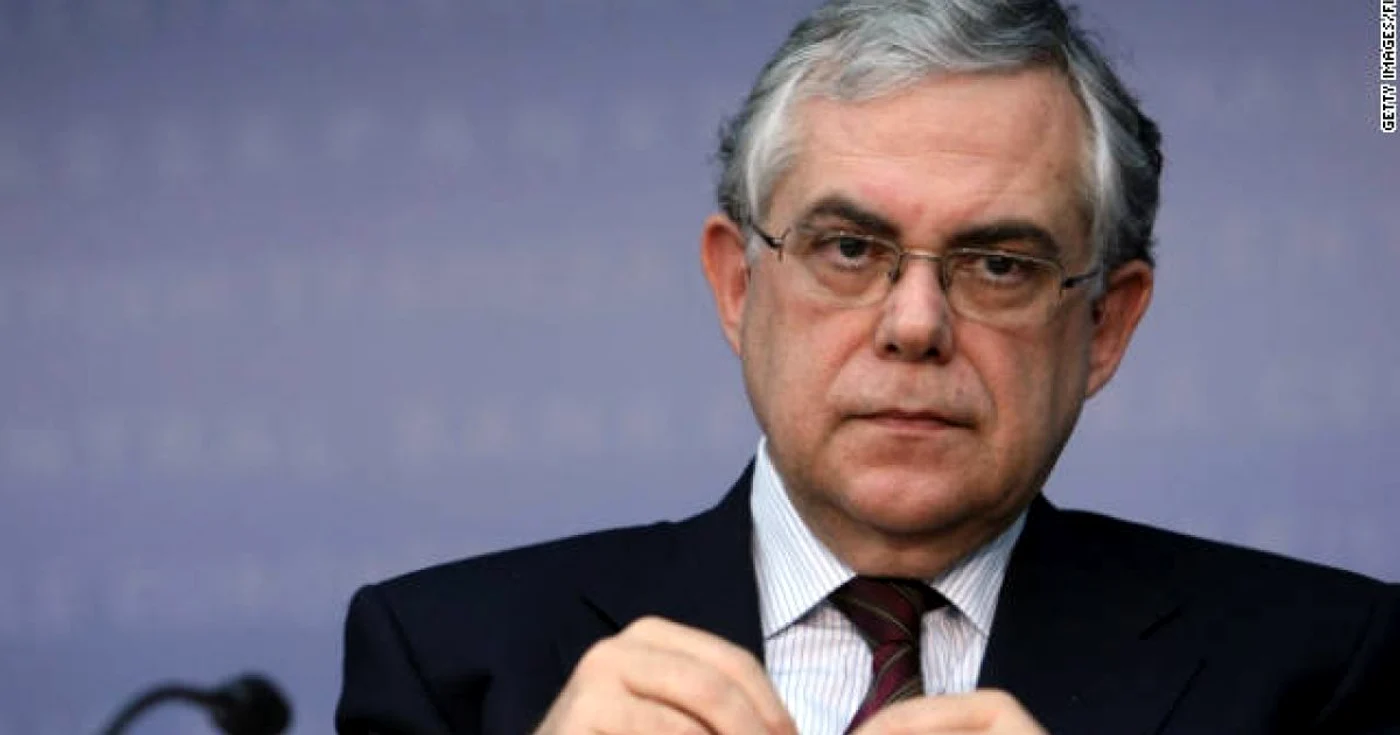 Noul premier, Lucas Papademos