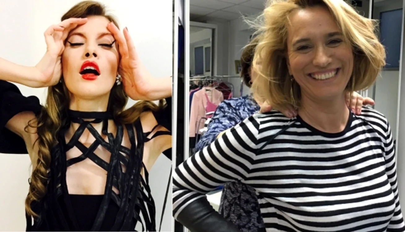 
    Andreea Esca, alături de colegii de la Pro Tv, la Premiile Tv ManiaFoto: Facebook   