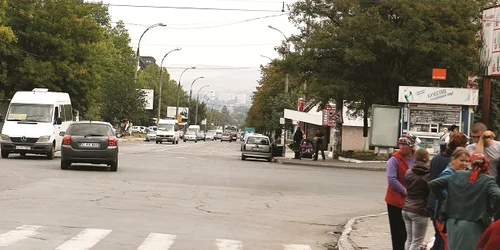 Bulevardul denumit în cinstea domnitorului Alexandru Ioan Cuza. Foto: Dumitru Goncear