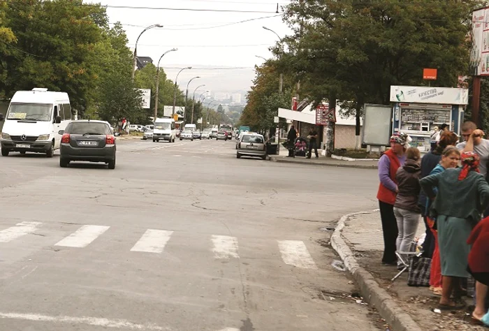 Bulevardul denumit în cinstea domnitorului Alexandru Ioan Cuza. Foto: Dumitru Goncear