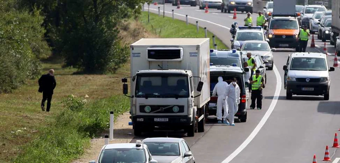 Imigranţi morţi camion Austria. FOTO AP
