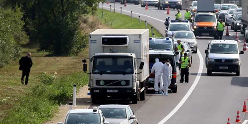 Imigranţi morţi camion Austria. FOTO AP