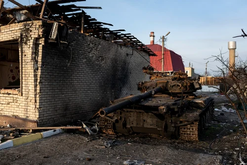 Ucraina- Rusia - a 43-a zi de război hostomel. FOTO Gettyimages