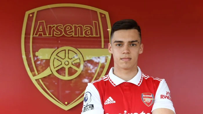 Cătălin Cîrjan ar putea fi împrumutat la Rapid. Foto Arsenal