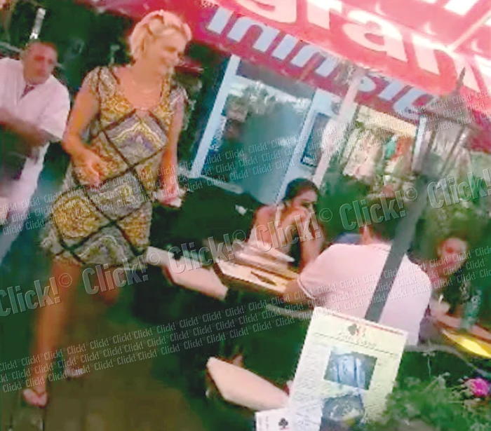 Iuliana Marciuc s-a trezit la terasa ei din Mamaia  cu fiica lui Adrian şi a Corinei