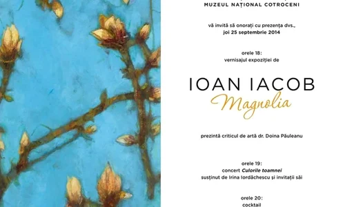 Expoziţie de pictură semnată Ioan Iacob la Muzeul Naţional Cotroceni jpeg