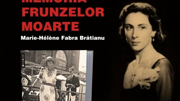 Lansare Memoria frunzelor moarte, de Marie Hélène Fabra Bratianu jpeg