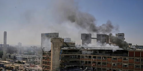 Spitalul Soroka din Israel, distrus FOTO Profimedia