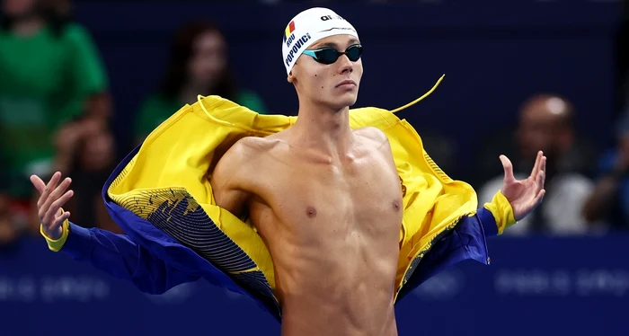 David Popovici, marele campion al României . Foto Facebook