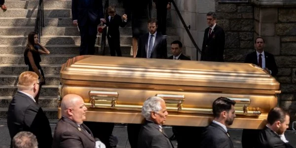 Ivana Trump inmormantare FOTO AFP