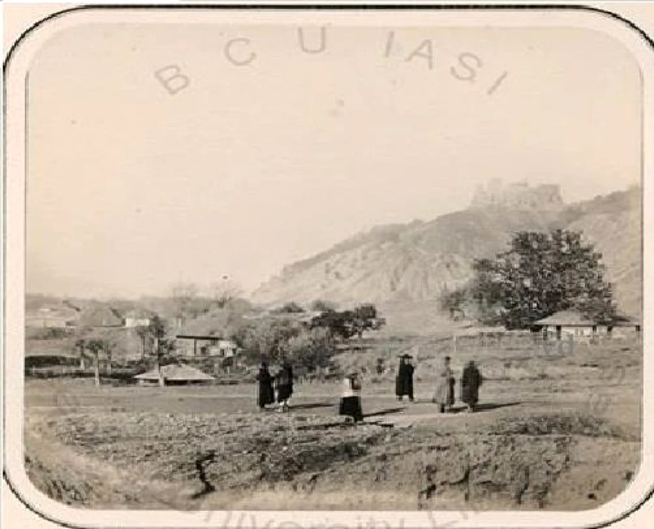 Cea mai veche fotografie a fortificaţiei datează din anul 1885 FOTO Arhiva Vasile Diaconu