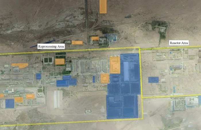 Complexul pentru Energie Atomică de la Jiuquan este capabil să extragă uraniu şi e legat de programul de armament nuclear al Chinei dezvăluie Washington Times citând rapoarte de informaţii FOTO captură Washington Times