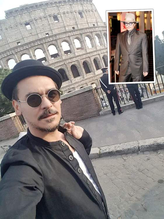 Răzvan Simion  şi Johnny Deep