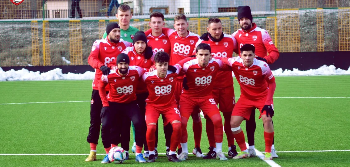 Deocamdată, Dinamo joacă la Dragoslavele. Noii acționari promit în curând Europa. Foto Facebook 