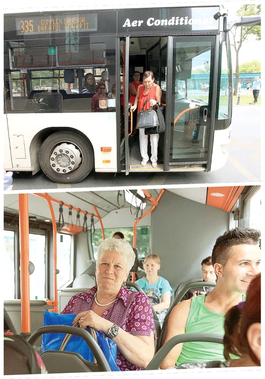 Autobuzul 335 - 28ºC: Marioara s-a răcorit în acest autobuz