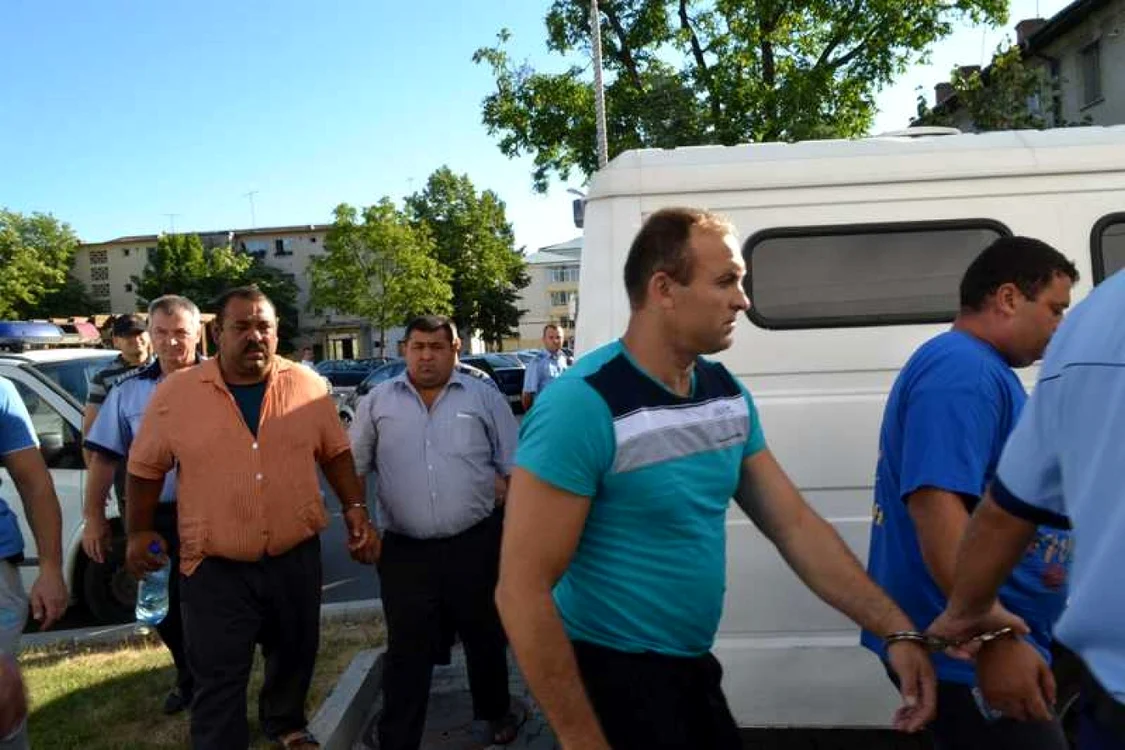 O parte dintre stăpânii de sclavi condamnaţi FOTO: Mihai Neacşu