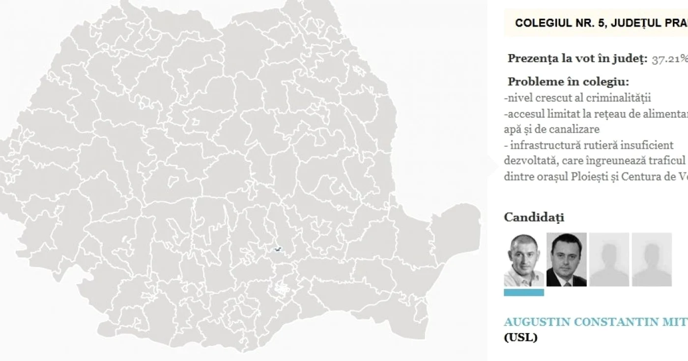 Colegiul 5 Senat - Ploieşti. Infografie Adevărul