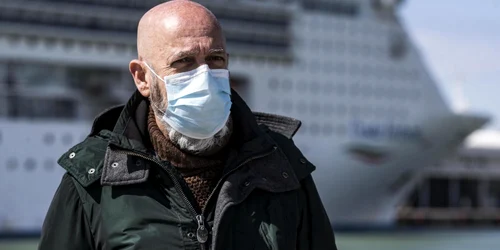 Primarul din Civitavecchia Ernesto Tedesco FOTO EPA-EFE